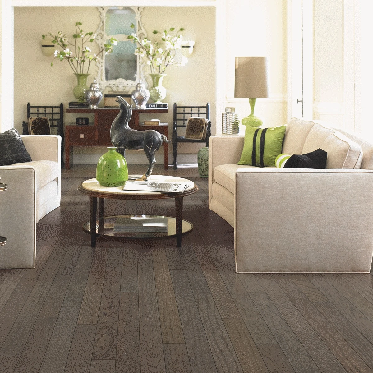 Solid hardwood planks
