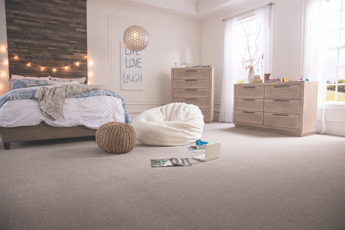 Flooring in the bedroom