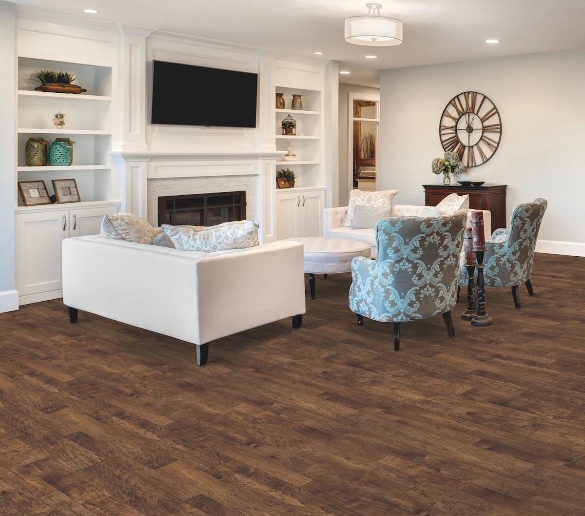 Flooring in the living room