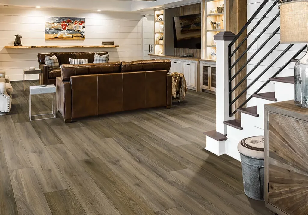 Modern farmhouse flooring