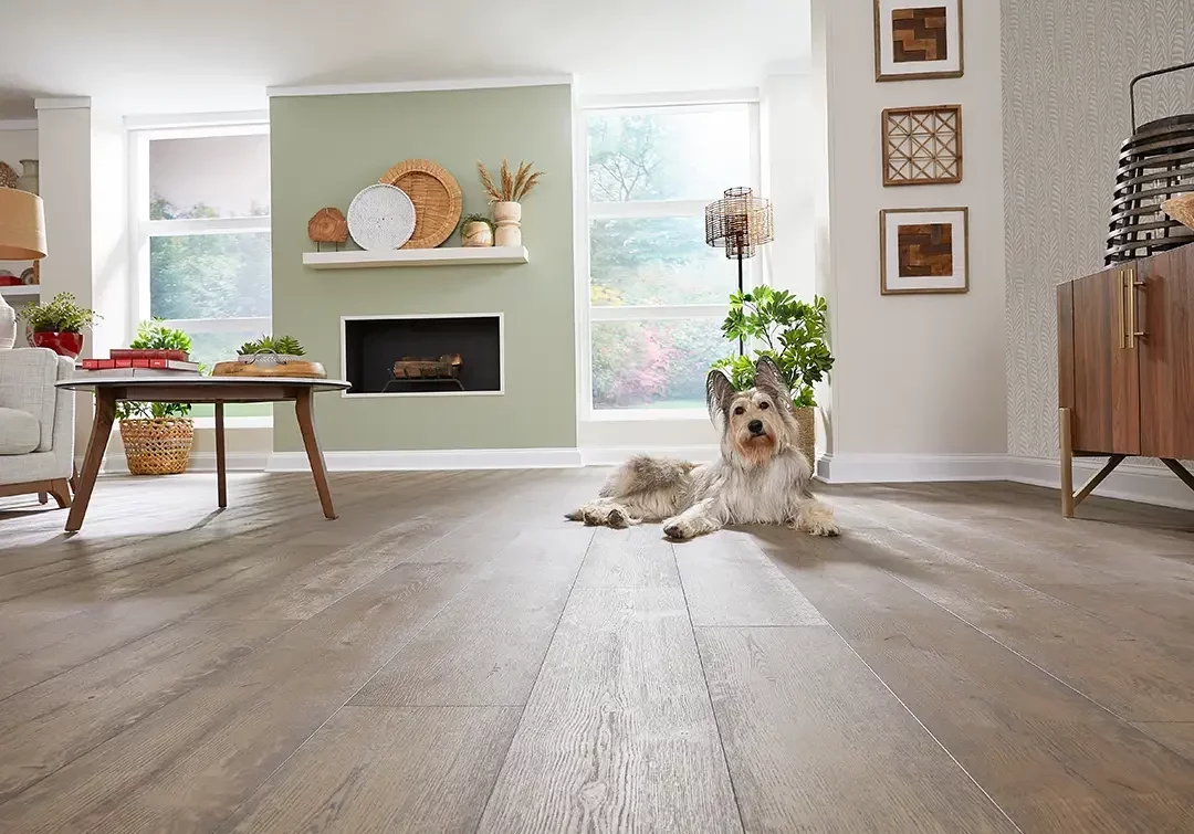 Pet friendly flooring